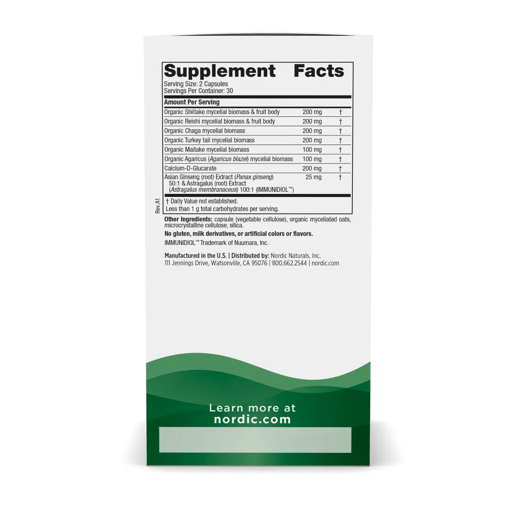 Nordic Naturals Immune Mushroom Complex