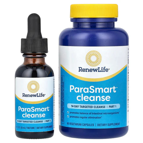Renew Life Para Smart Cleanse Kit 14 Day 2 Part Program