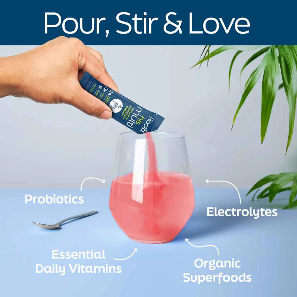 ROOT'D HIS MULTI + ELECTROLYTES 9CT