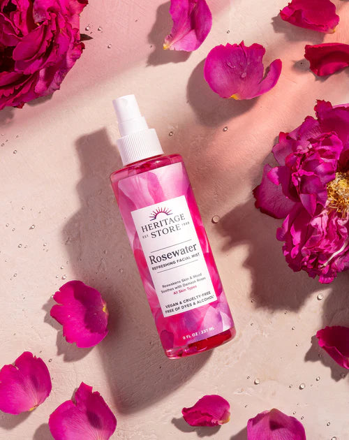 Heritage Store Rosewater w/Atomizer Spr