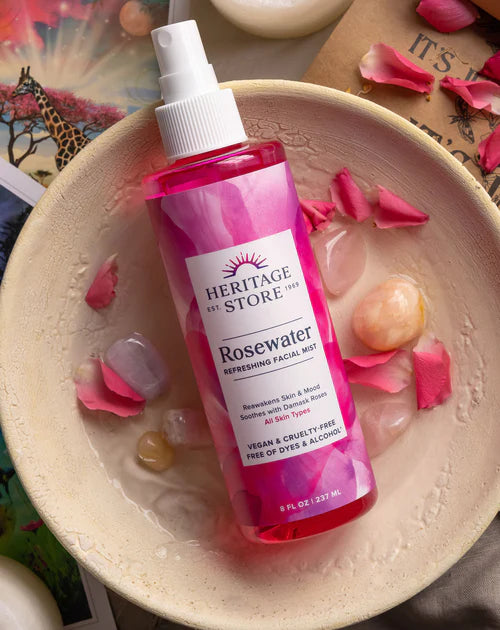 Heritage Store Rosewater w/Atomizer Spr