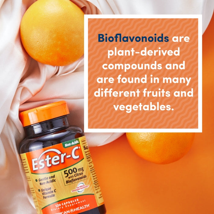 Solgar Ester-C® 500 mg with Citrus Bioflavonoids Vegetable Capsules 60V cap