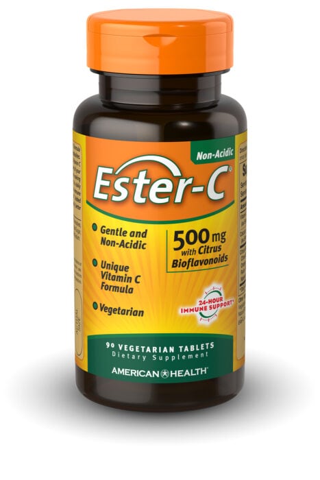 Solgar Ester-C® 500 mg with Citrus Bioflavonoids Vegetarian Tablets 90tablet