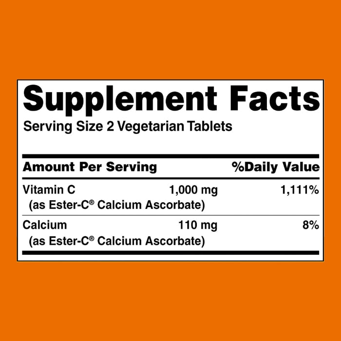 Solgar Ester-C® 500 mg Vegetarian Tablets 225tablet