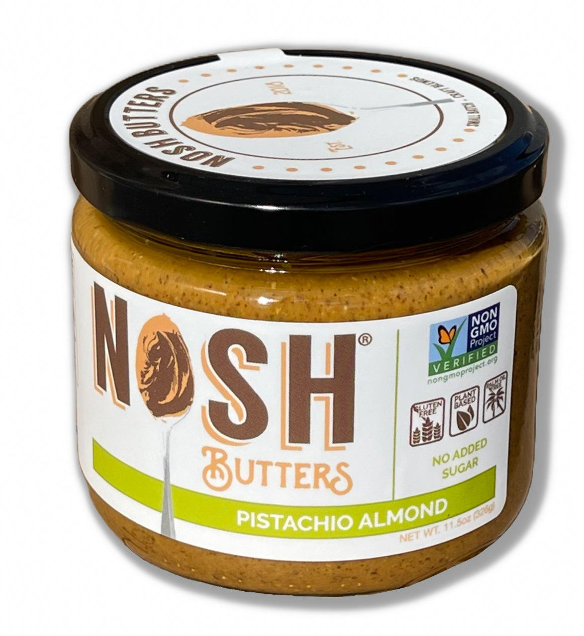 NOSH BUTTERS Pistachio Almond 11.5 OZ