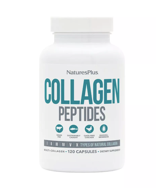Natures Plus Collagen Peptides 120 Capsules