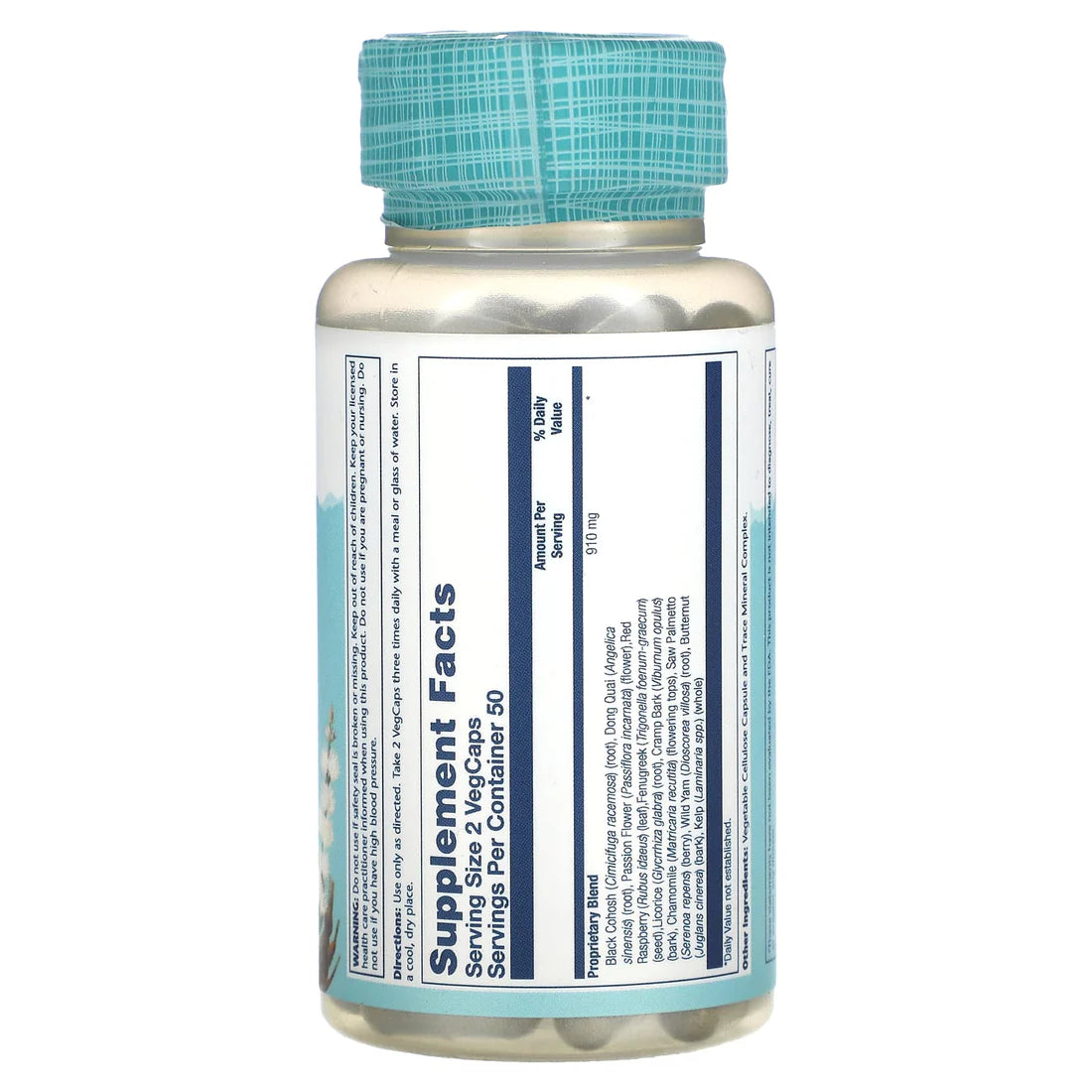 Solaray Female Hormone 100CT Veg Capsule