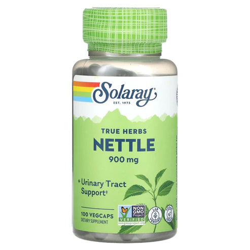 Solaray Nettle 100CT 900MG Veg Capsule