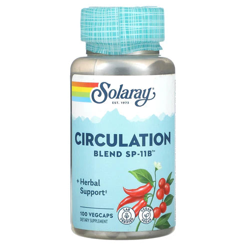 Solaray Circulation 100CT Veg Capsule
