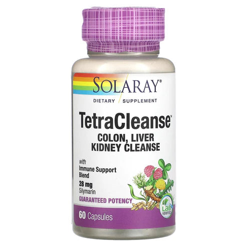 Solaray Tetra Cleanse™ 60CT Capsule