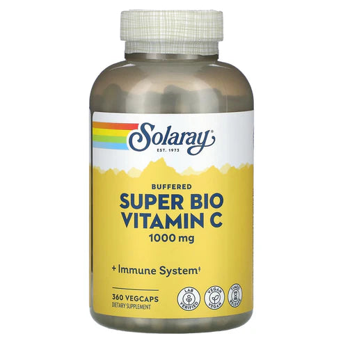 Solaray Super Bio Vit C 360CT 1000MG Veg Capsule