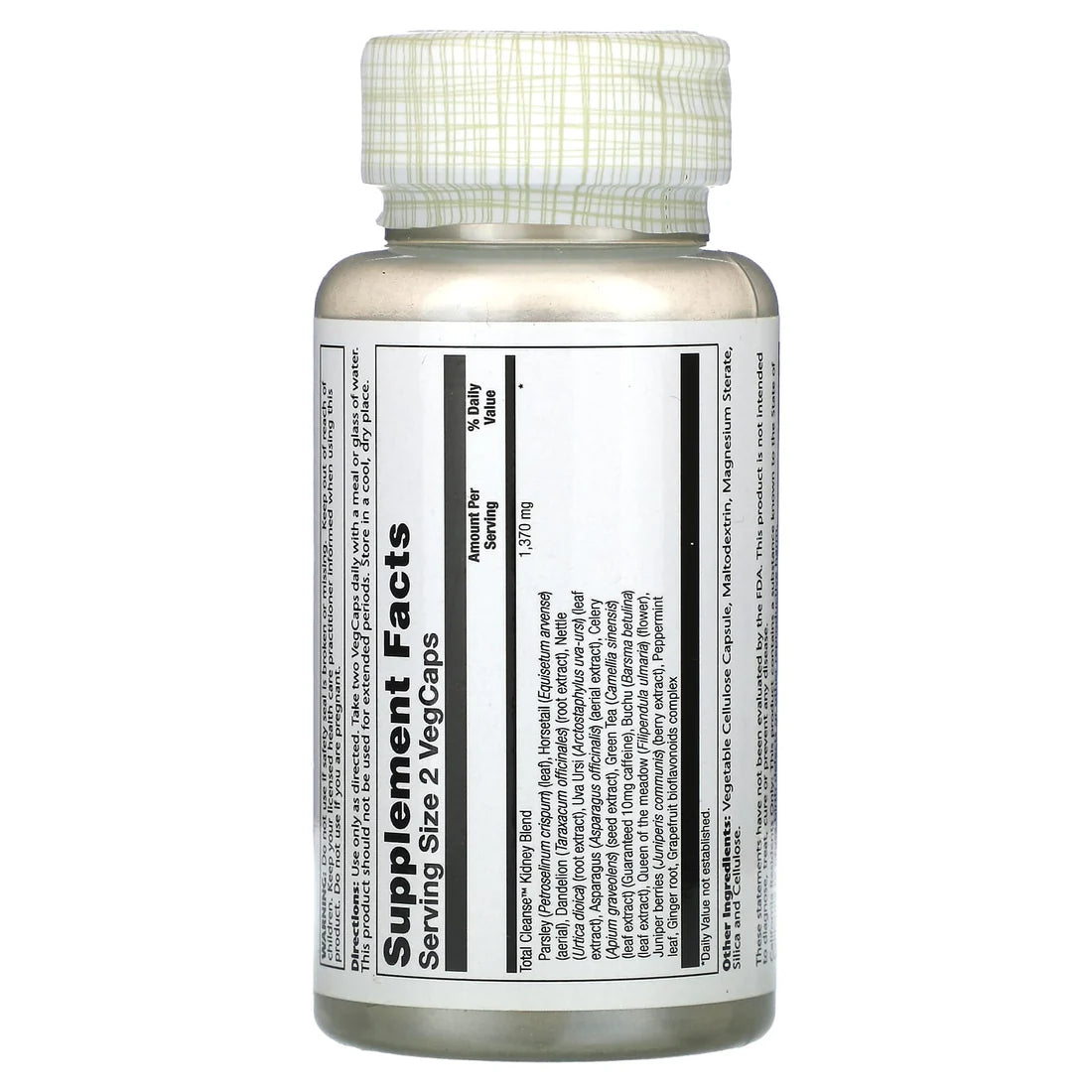 Solaray Total Cleanse™ Kidneys 60CT Veg Capsule