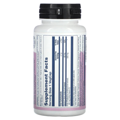 Solaray Vital Extracts AMLA 60CT 500MG Veg Capsule