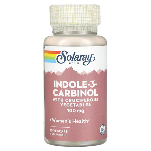 Solaray Indole-3-Carbinol 30CT 100MG Veg Capsule