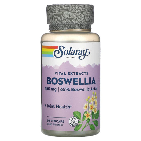 Solaray Vital Extracts Boswellia 60CT 450MG Veg Capsule