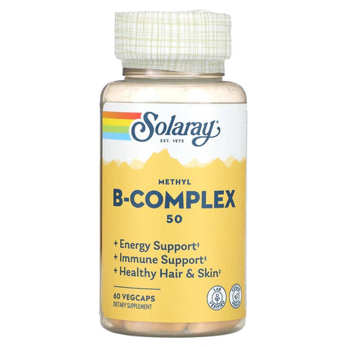 Solaray B-Complex 60CT 50MG Veg Capsule