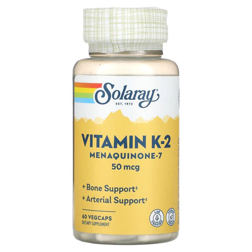 Solaray Vit K2 60CT 50MCG Veg Capsule