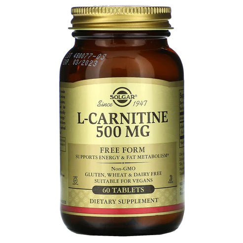 Solgar L-Carnitine 500 mg Tablets 60tablet
