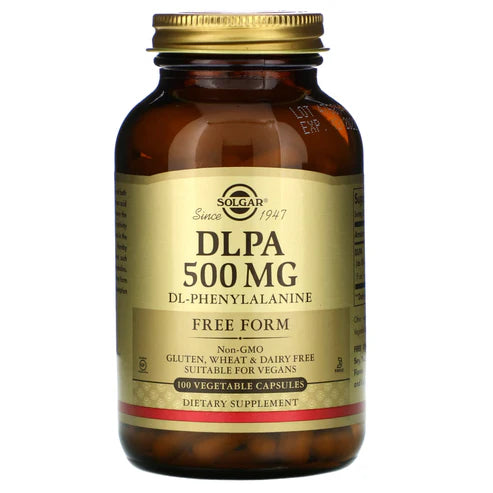 Solgar DLPA 500 mg Vegetable Capsules 100V cap