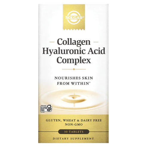 Solgar Collagen Hyaluronic Acid Complex Tablets 30tablet