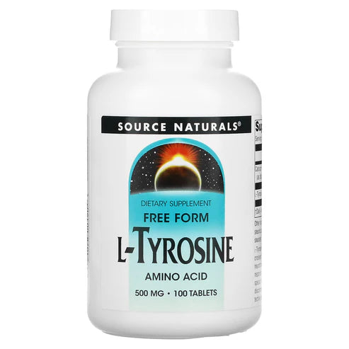 SOURCE NATURALS L-TYROSINE 500MG 100T