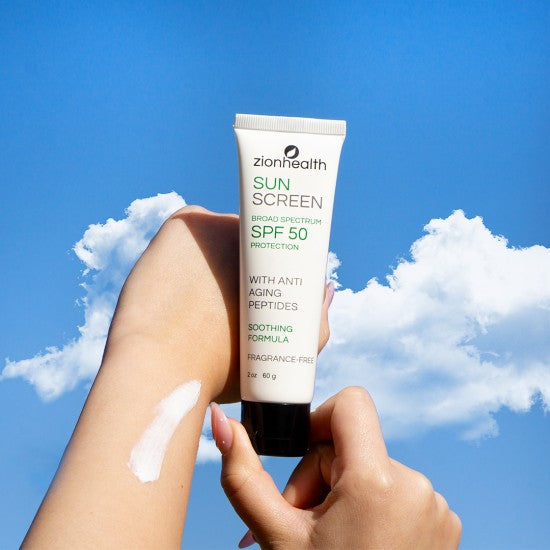 Zion Health SPF 50 - Reef Friendly Natural Sunscreen 2 oz