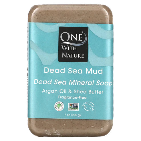 ONE WITH NATUREDEAD SEA MUD BAR SOAP 7OZ