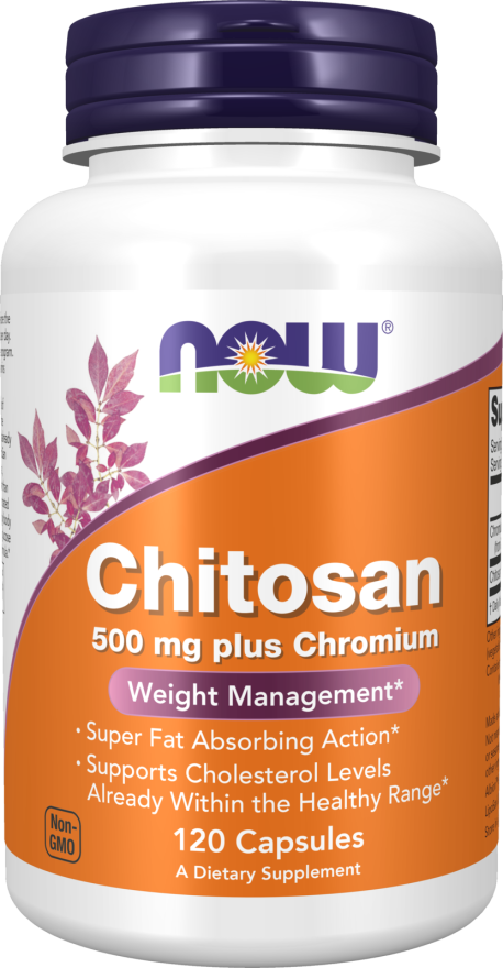 Now CHITOSAN PLUS 500mg 120 VCAPS