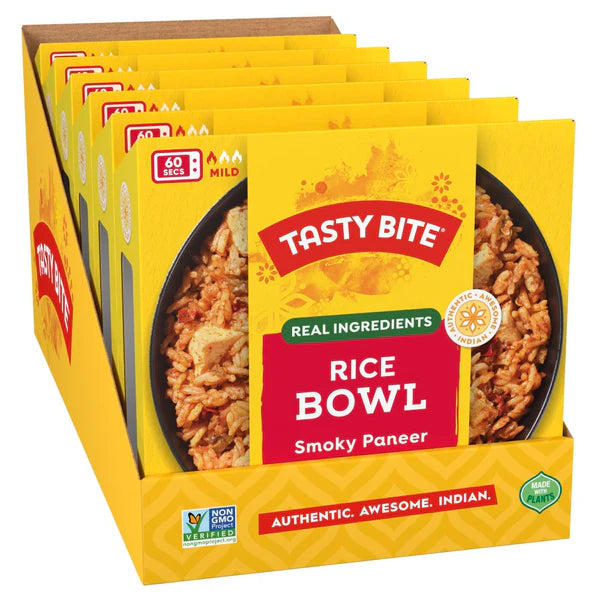 TASTY BITE Smoky Paneer Biryani,Rice Bowl 7 OZ