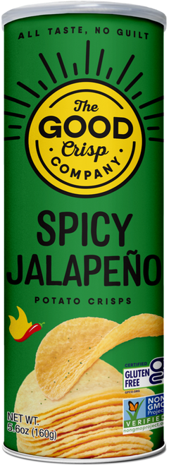THE GOOD CRISP COMPANY Spicy Jalapeno 5.6 OZ