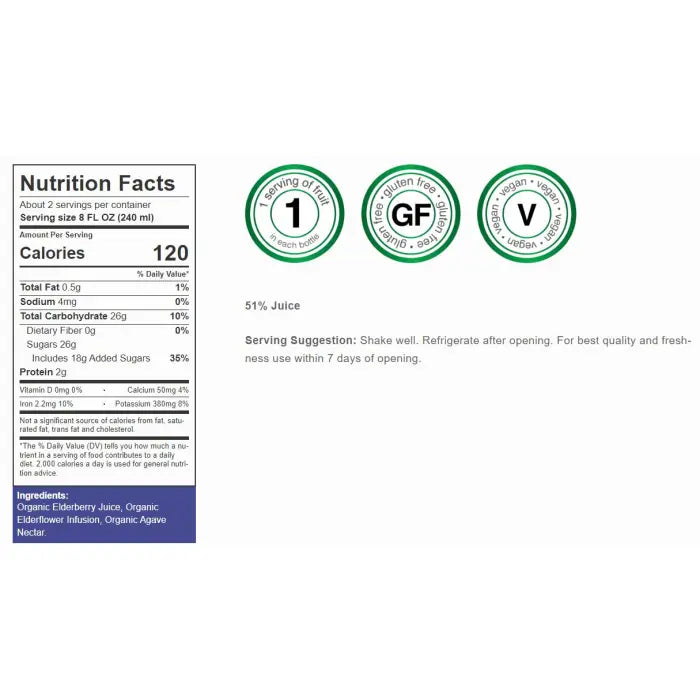 BIOTTA Elderberry 16.9 OZ