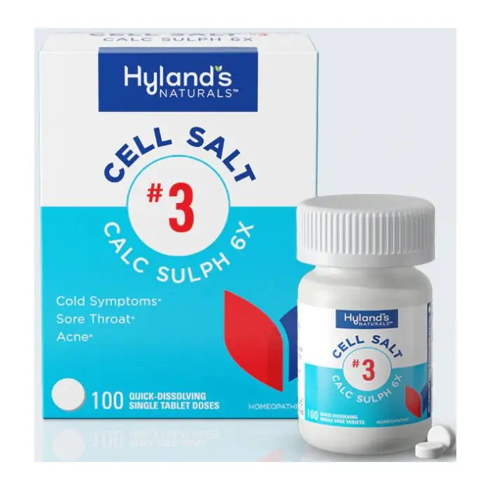 Hyland's Calc Sulph 6X Cell Salts, 100 Tablets