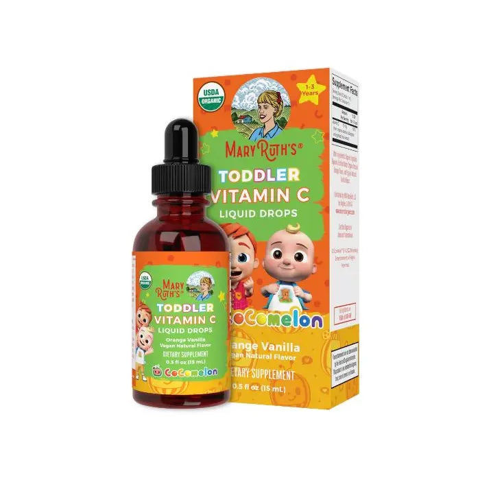 Mary Ruth's CoComelon Organic Toddler Vitamin C Liquid Drops (0.5 oz)