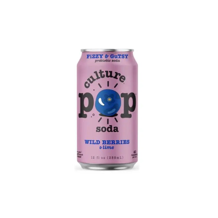 CULTURE POP SODA Wild Berries Soda 12/12 OZ