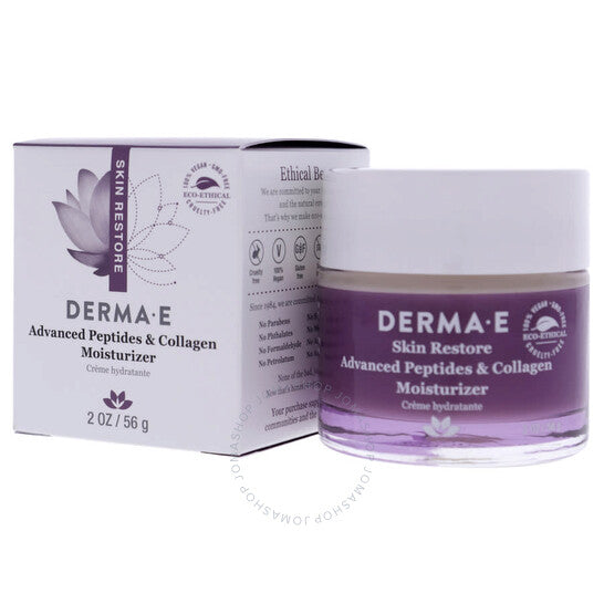DERMA E. ADVANCED PEPTIDES & COLLAGEN MOISTURIZER 2 OZ