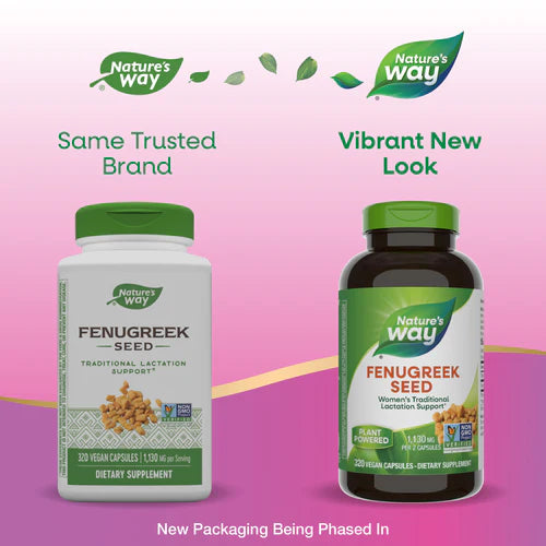 Nature's Way Fenugreek Seed 320 Vgn Cp