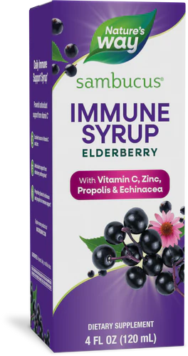 Nature's Way Sambucus Immune Syrup 4 Fl Oz
