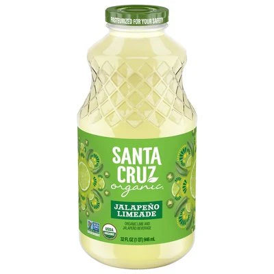SANTA CRUZ ORGANIC Jalapeno Lemonade Beverage 32 OZ