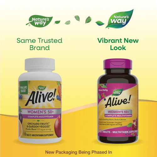 Nature's Way Alive! Women's 50+ 110 Tabs 3/bnd