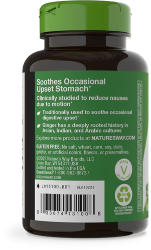 Nature's Way Ginger Root 100 Vgn Cp