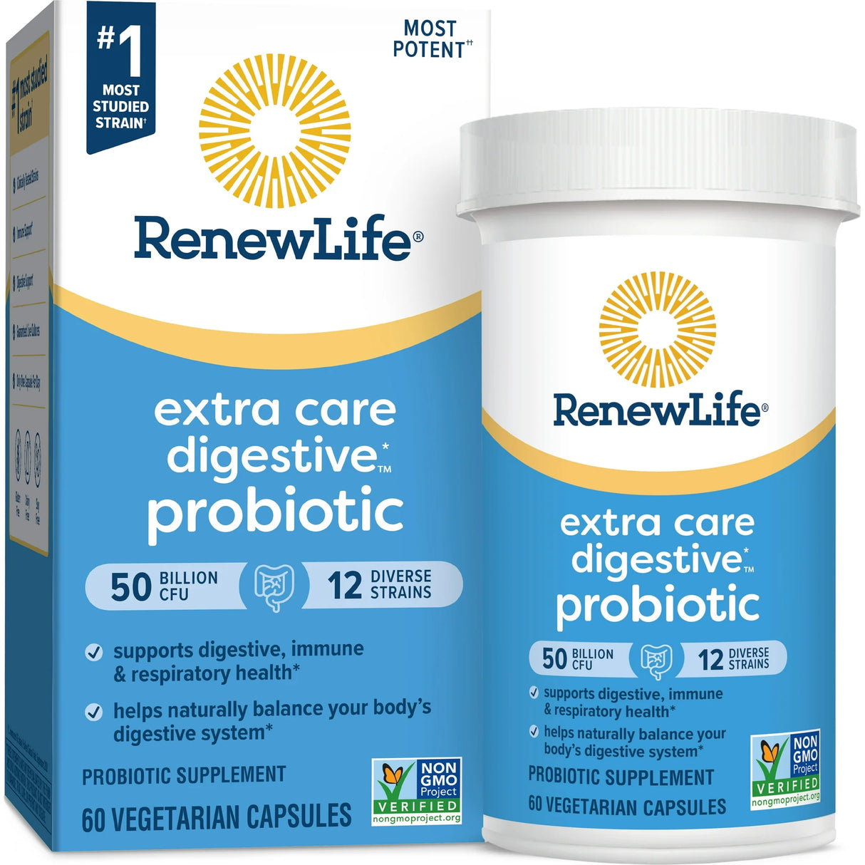 Renew Life UF EXTRA CARE GO PACK 50B 60 CT