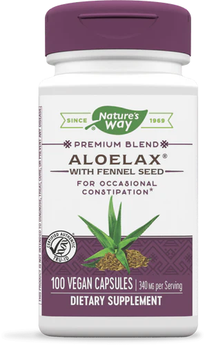 Nature's Way Aloelax® with Fennel Seed Premium Blend 100 Vgn Cp