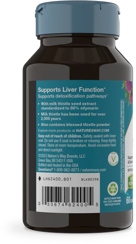 Nature's Way Milk Thistle Premium Blend 60 Vgn Cp