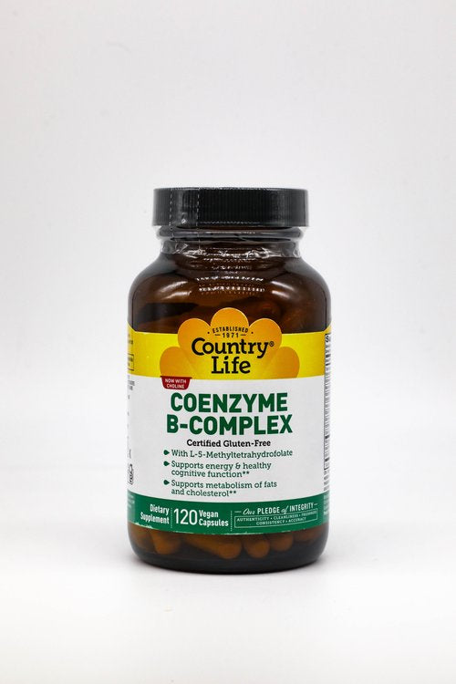 Country Life COENZYME B-COMPLEX ADVANCED 120 Vegicaps