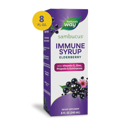 Nature's Way Sambucus Immune Syrup 8 Fl Oz