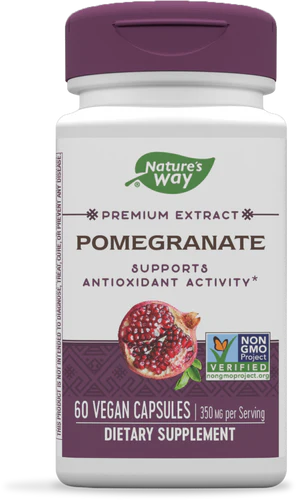 Nature's Way Pomegranate Premium Extract 60 Vgn Cp