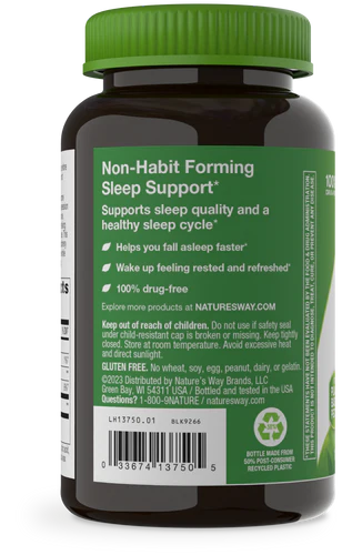 Nature's Way Melatonin Gummy 120 Gummies