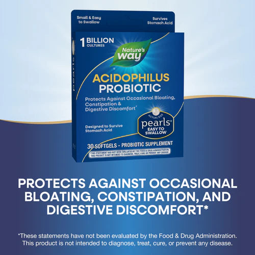 Nature's Way Probiotic Pearls® Acidophilus 30 Sg