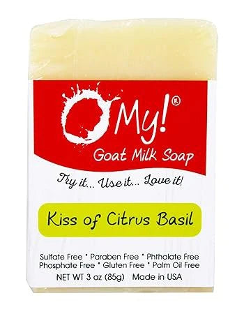 O MY! BATH AND BODY GOAT MILK LOTION APPLE & CLOVER 12OZ