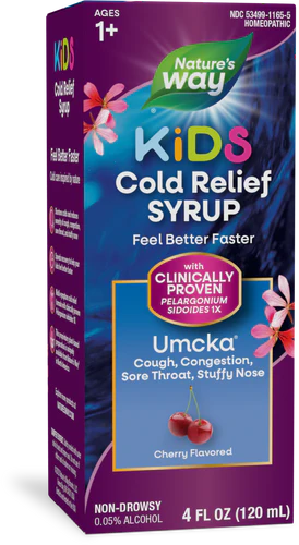 Nature's Way Umcka® ColdCare KIDS Cherry Syrup 4 Fl Oz